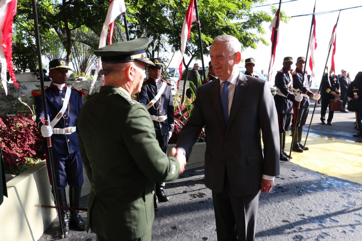Recognizing the success and security of future generations depends on how well we build trust at every level– said secdef Mattis during his visit to the Brazil's war college (ESG) in Rio de Janeiro. 
