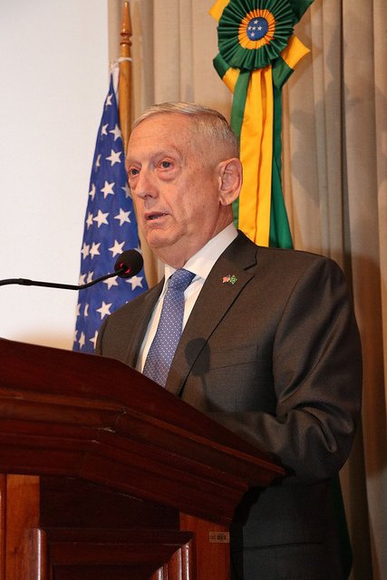 Recognizing the success and security of future generations depends on how well we build trust at every level– said secdef Mattis during his visit to the Brazil's war college (ESG) in Rio de Janeiro. 