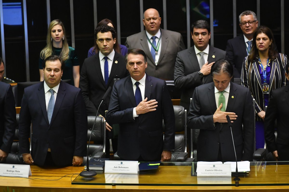 Bolsonaro is sworn in as president of Brazil (Photo: Nelson Almeida / AFP)