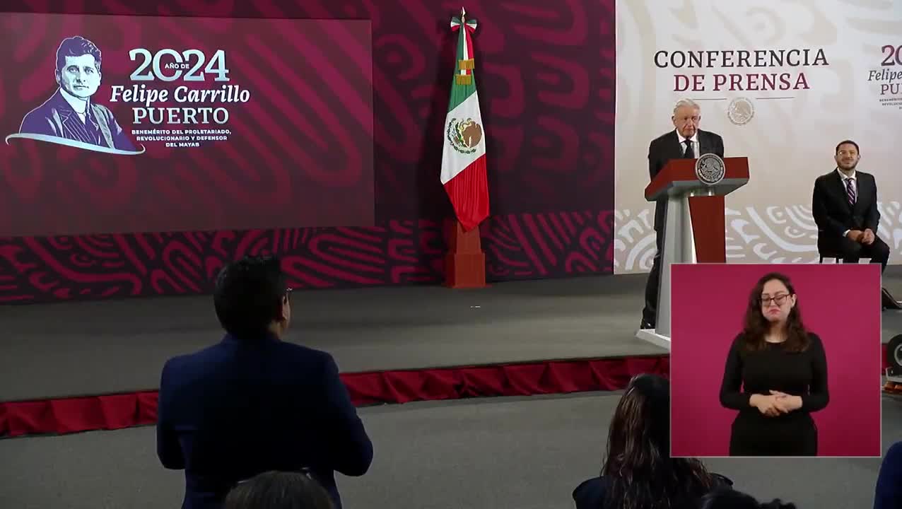 López Obrador confirms that he will hold a conversation today with Lula and Petro about the crisis in Venezuela. We are going to talk about the positions taken in the case of Venezuela. We have acted with prudence