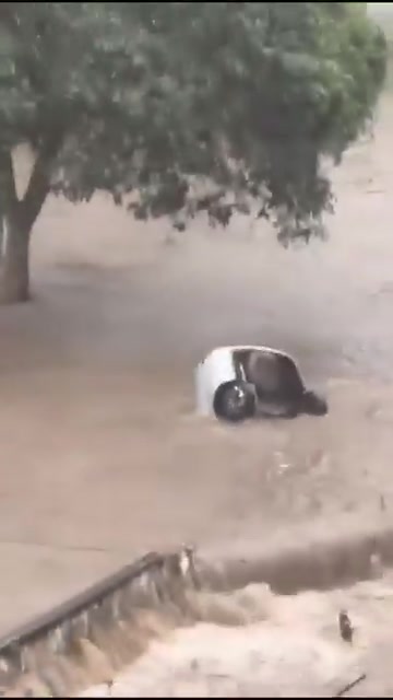 Today, major flooding following heavy rainfall in Petrópolis, Rio de Janeiro state, Brazil
