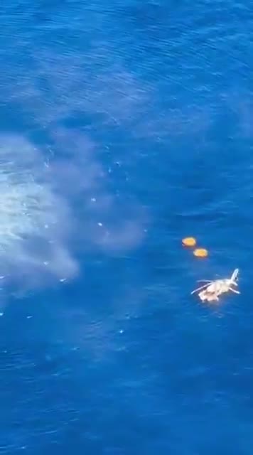 A Airbus H160 helicopter carrying eight people made an emergency landing at sea off the coast of Cabo Frio, Brazil, on Friday, prompting a rapid search and rescue operation by the Brazilian Navy. All occupants were rescued safely