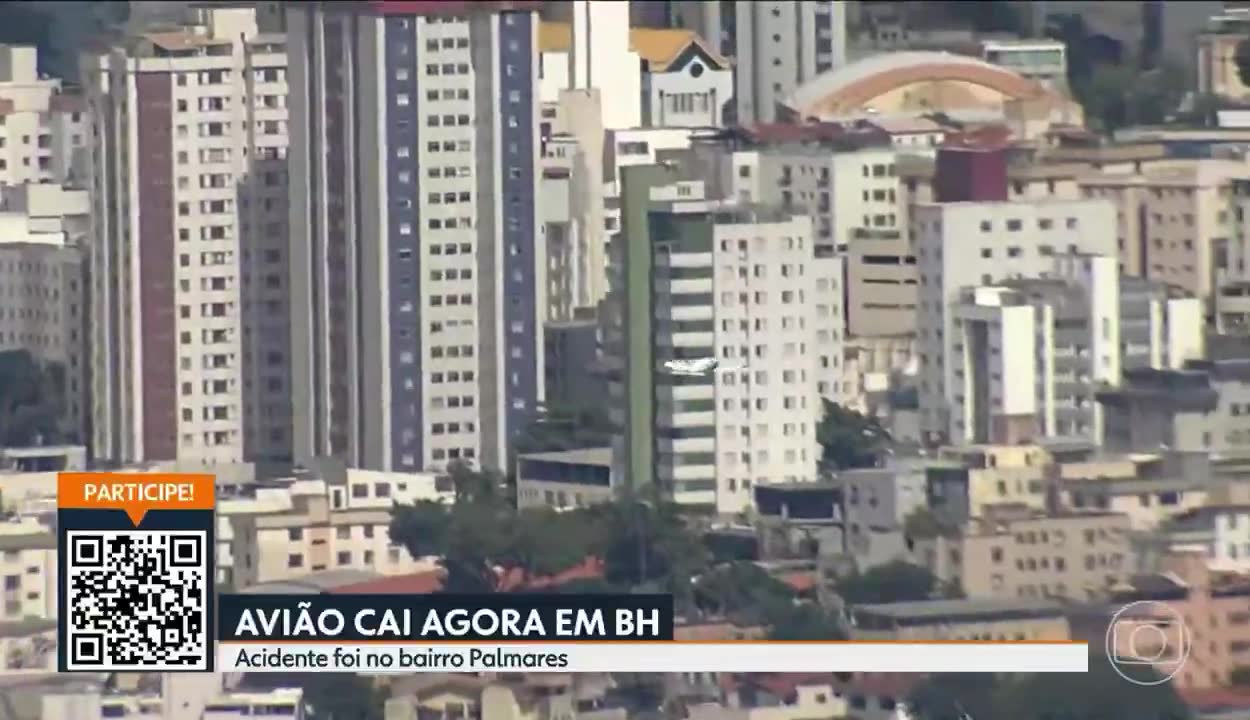 Small plane crashes into building in Belo Horizonte, Brazil