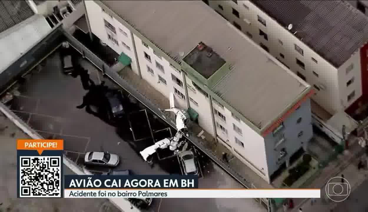 Small plane crashes into building in Belo Horizonte, Brazil