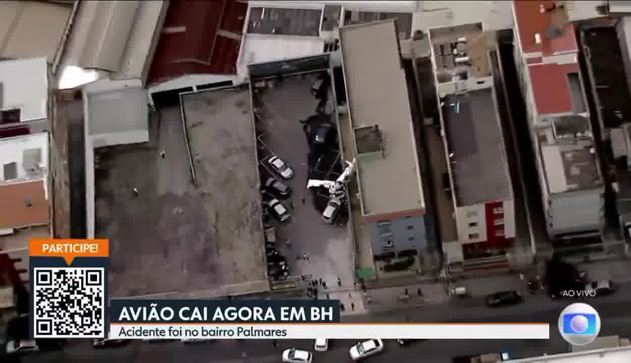 Small plane crashes into building in Belo Horizonte, Brazil